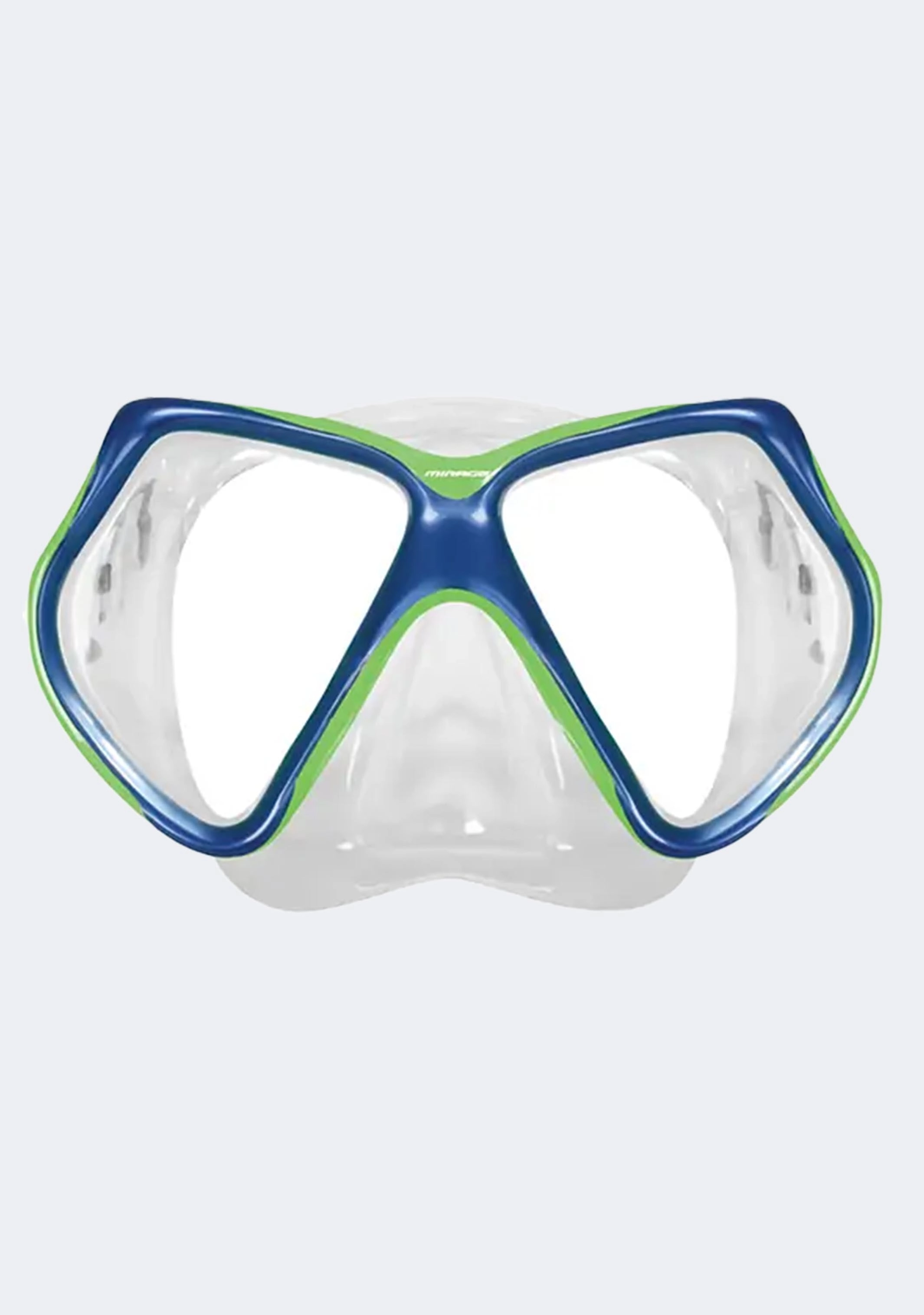 Mirage Adults Bermuda Dry Mask and Snorkel Set Blue