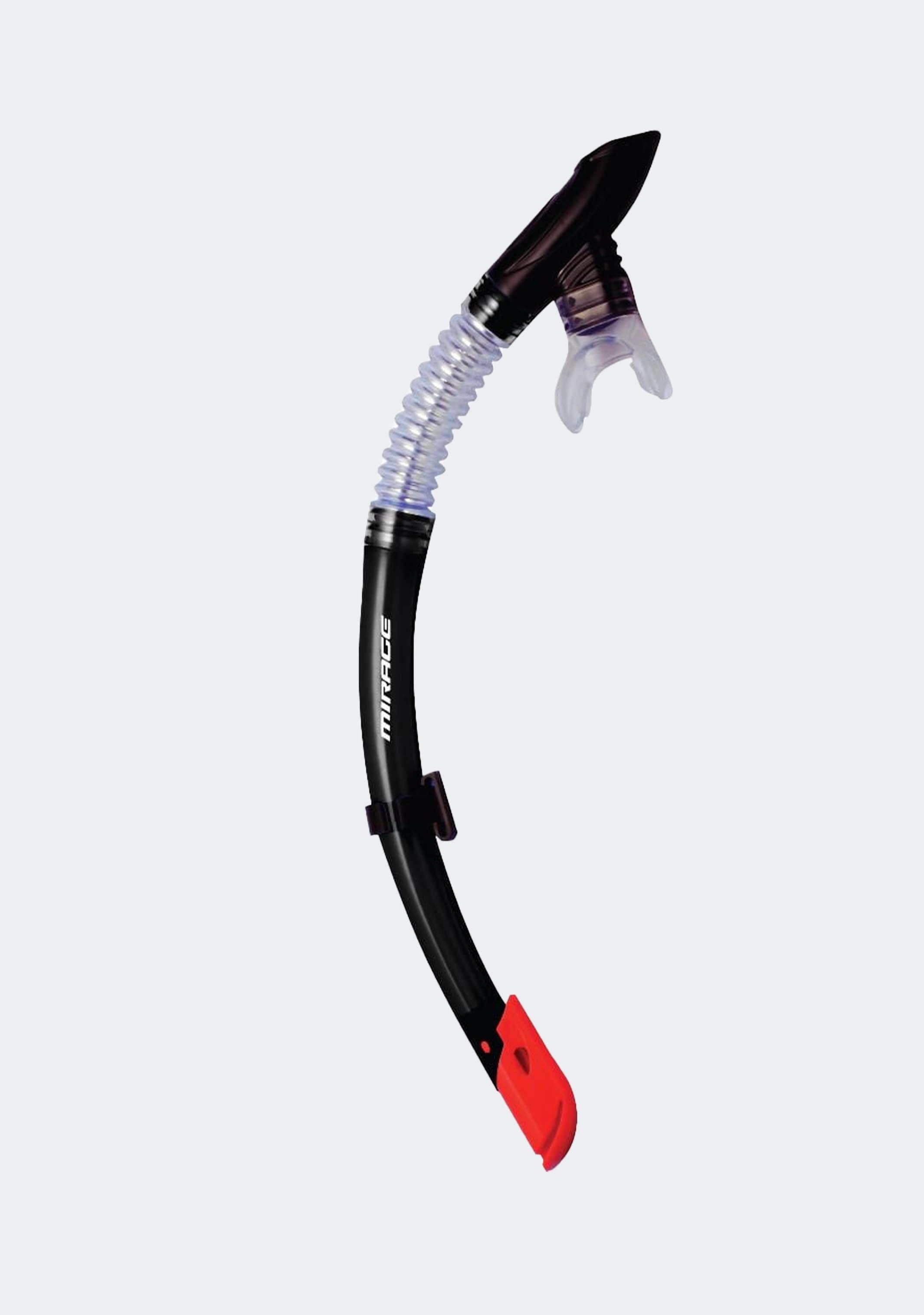 Mirage Crystal Mask & Snorkel Set Black