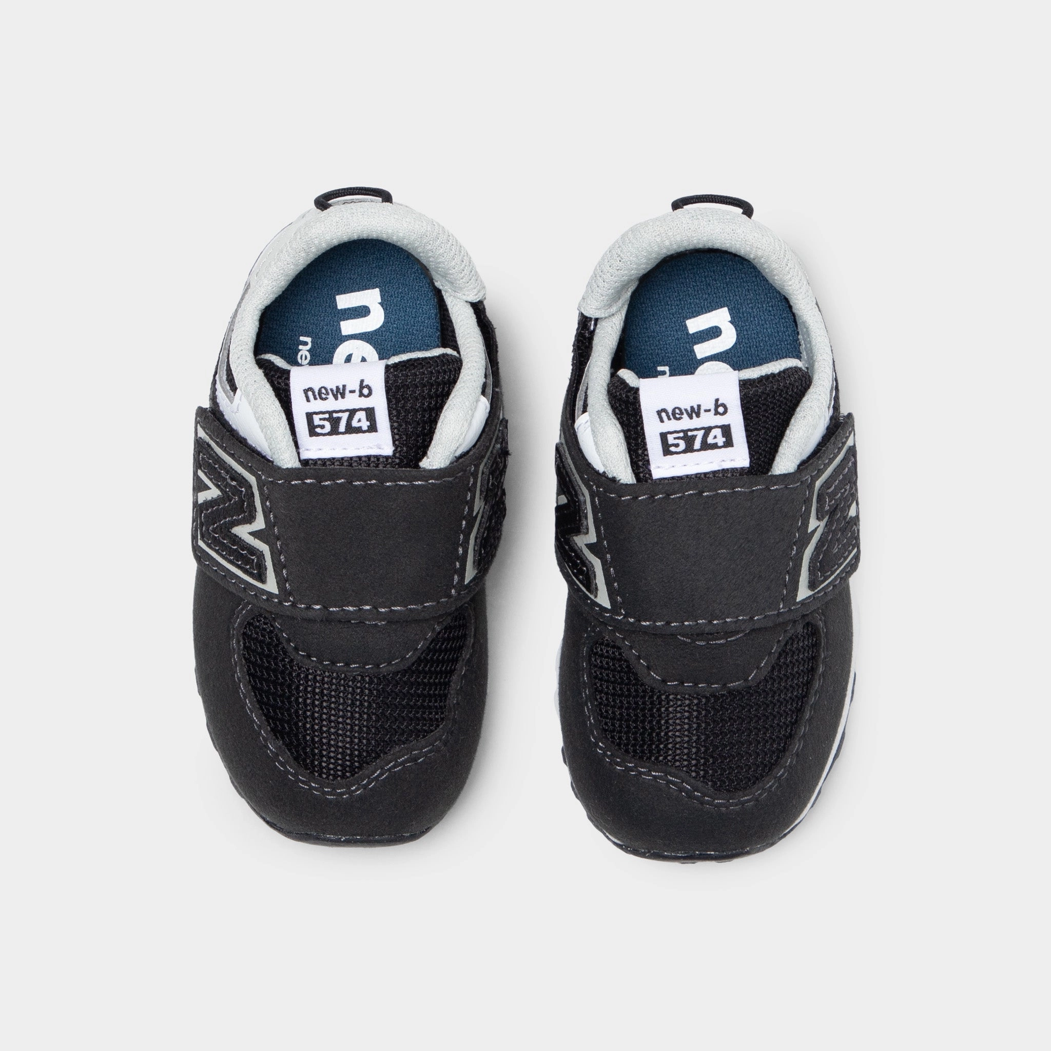 New Balance Infants' 574 Black / White