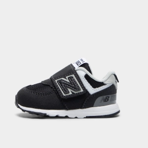New Balance Infants' 574 Black / White