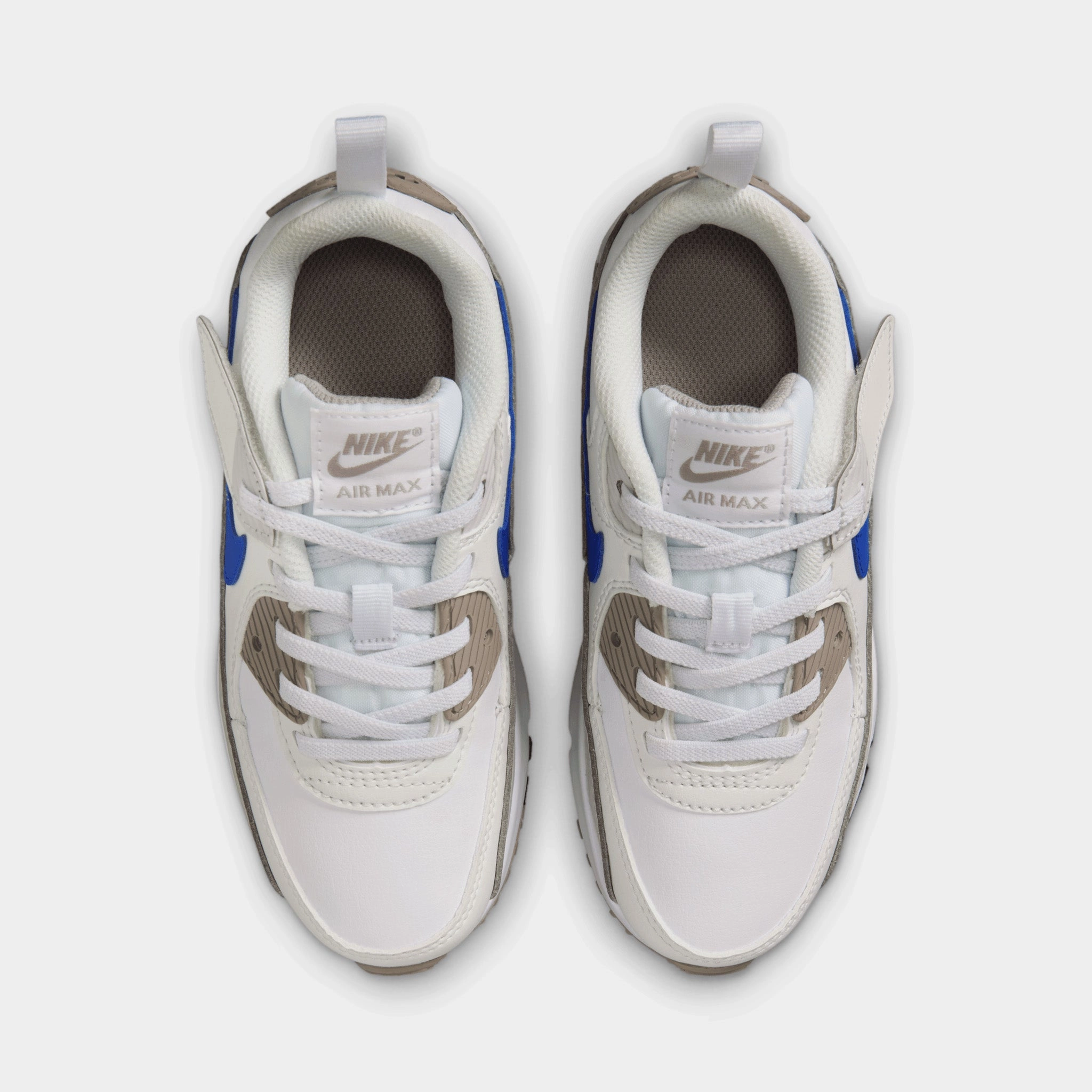 Nike Air Max 90 EasyOn PS White / Racer Blue - College Grey