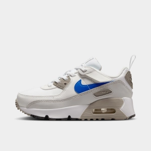 Nike Air Max 90 EasyOn PS White / Racer Blue - College Grey