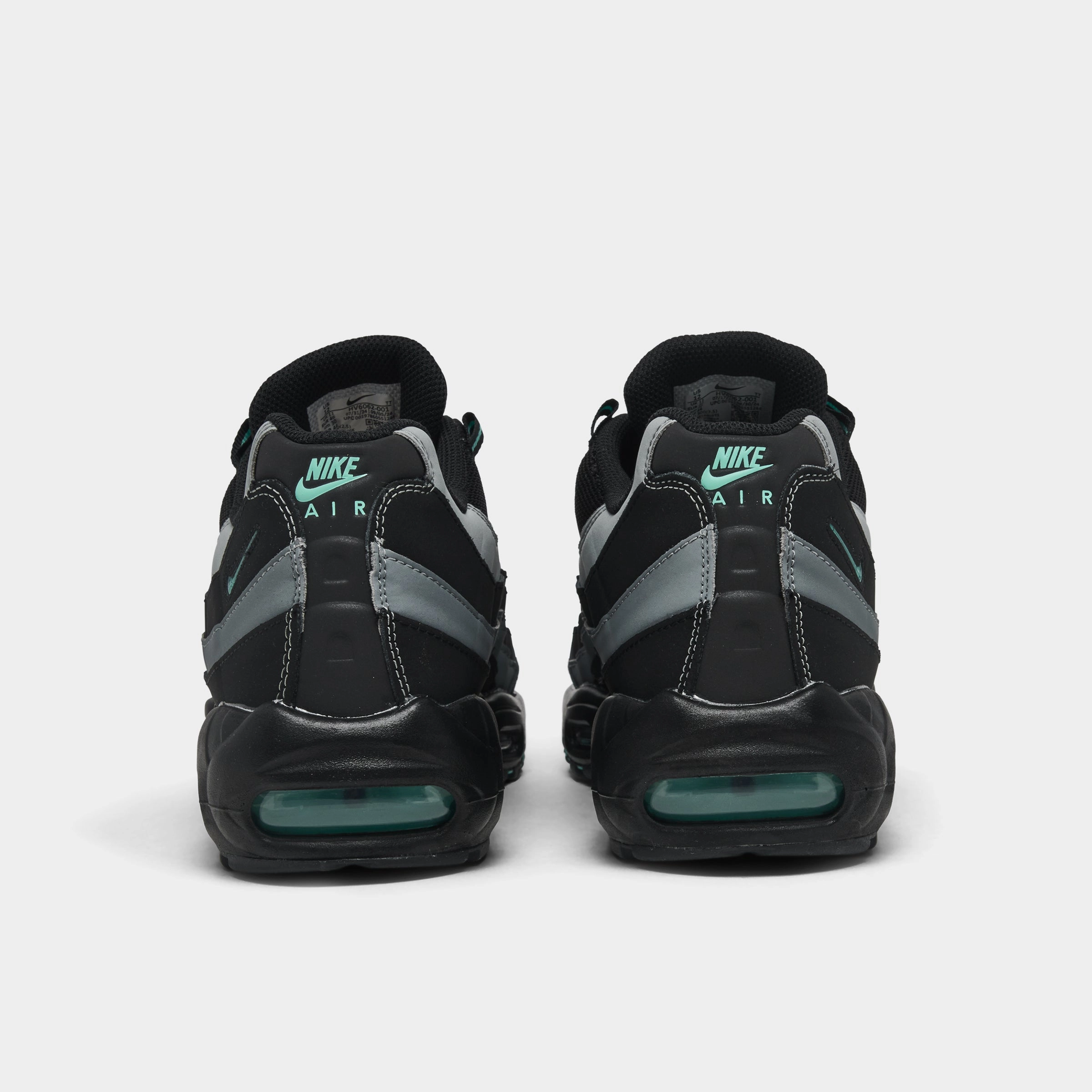 Nike Air Max 95 Black / Aurora Green - Cool Grey