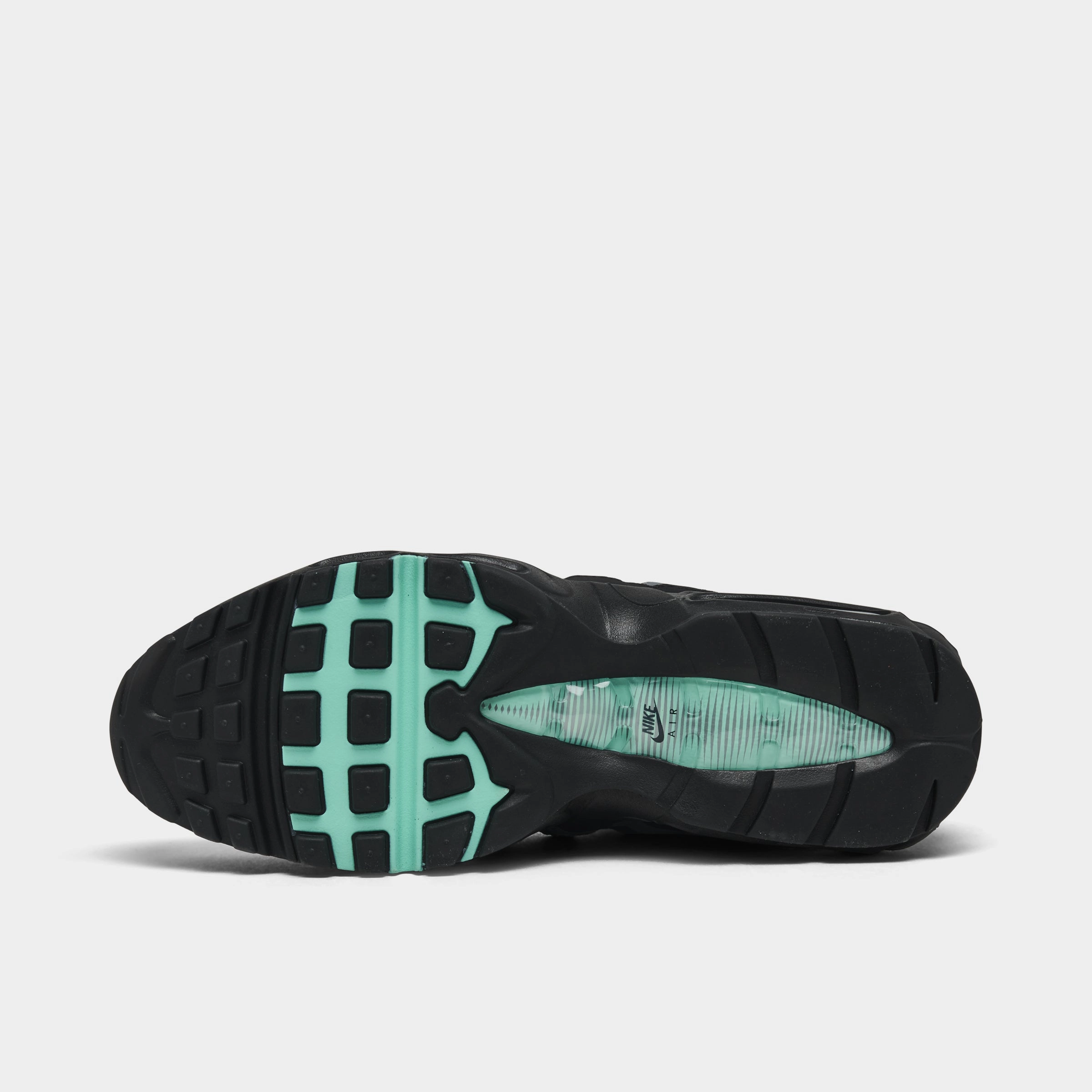 Nike Air Max 95 Black / Aurora Green - Cool Grey