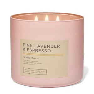 Pink Lavender & Espresso by Bath & Body Works 3-Wick Scented Candle