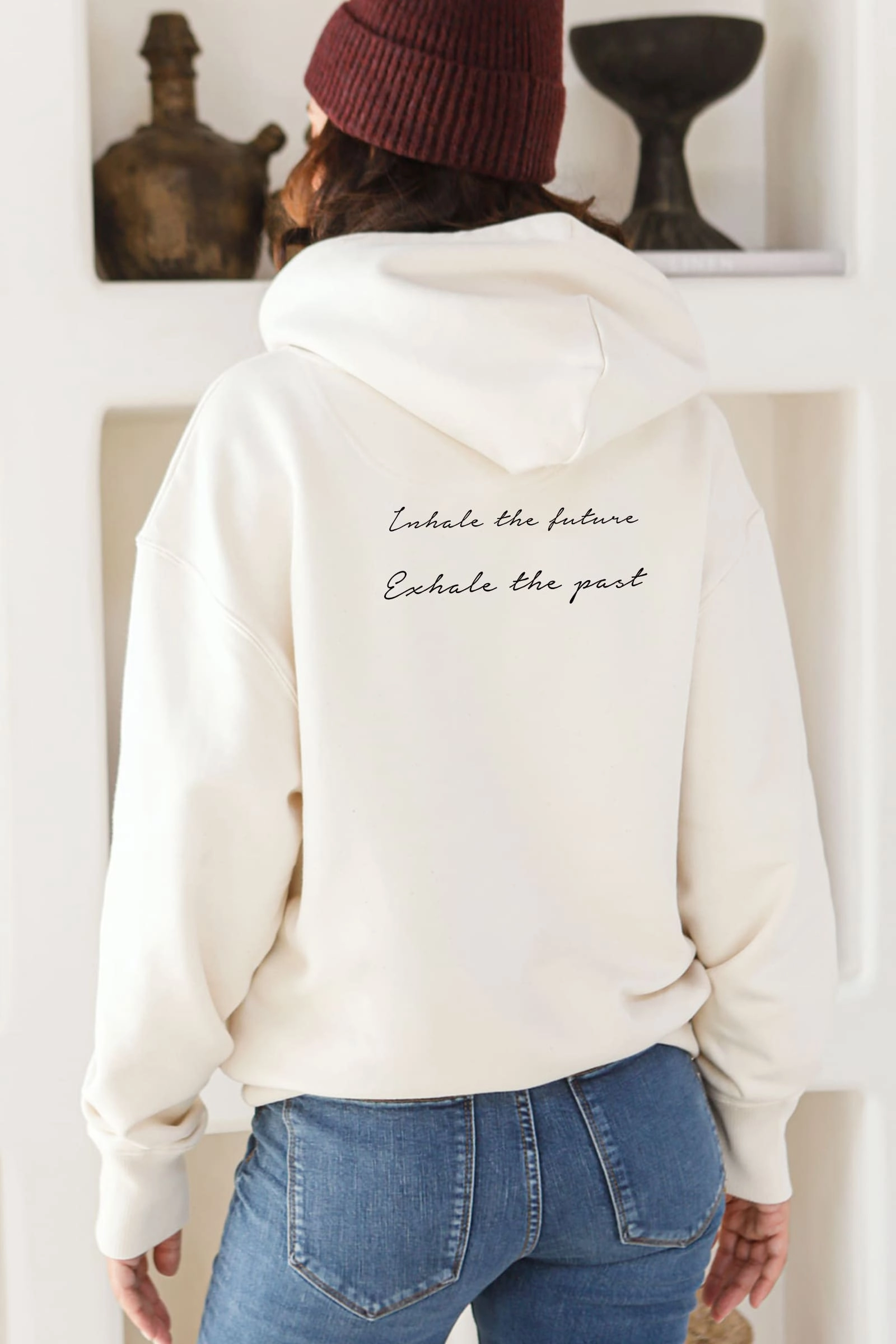 "Inhale Exhale" Luxury Hoodie
