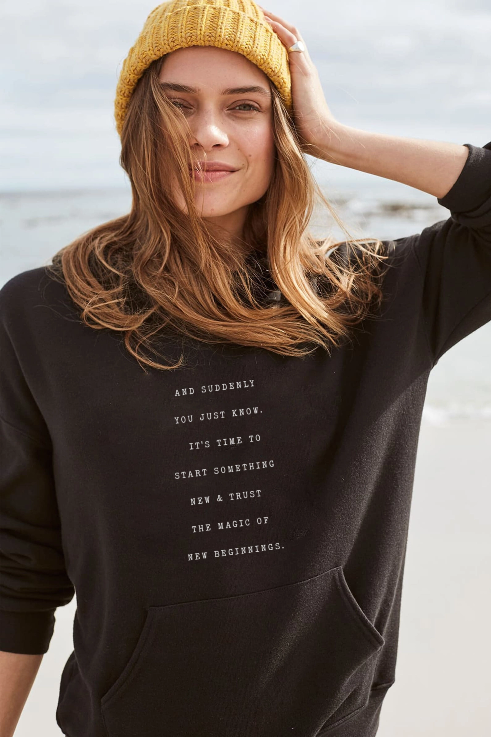 "New Beginnings" Luxury Hoodie