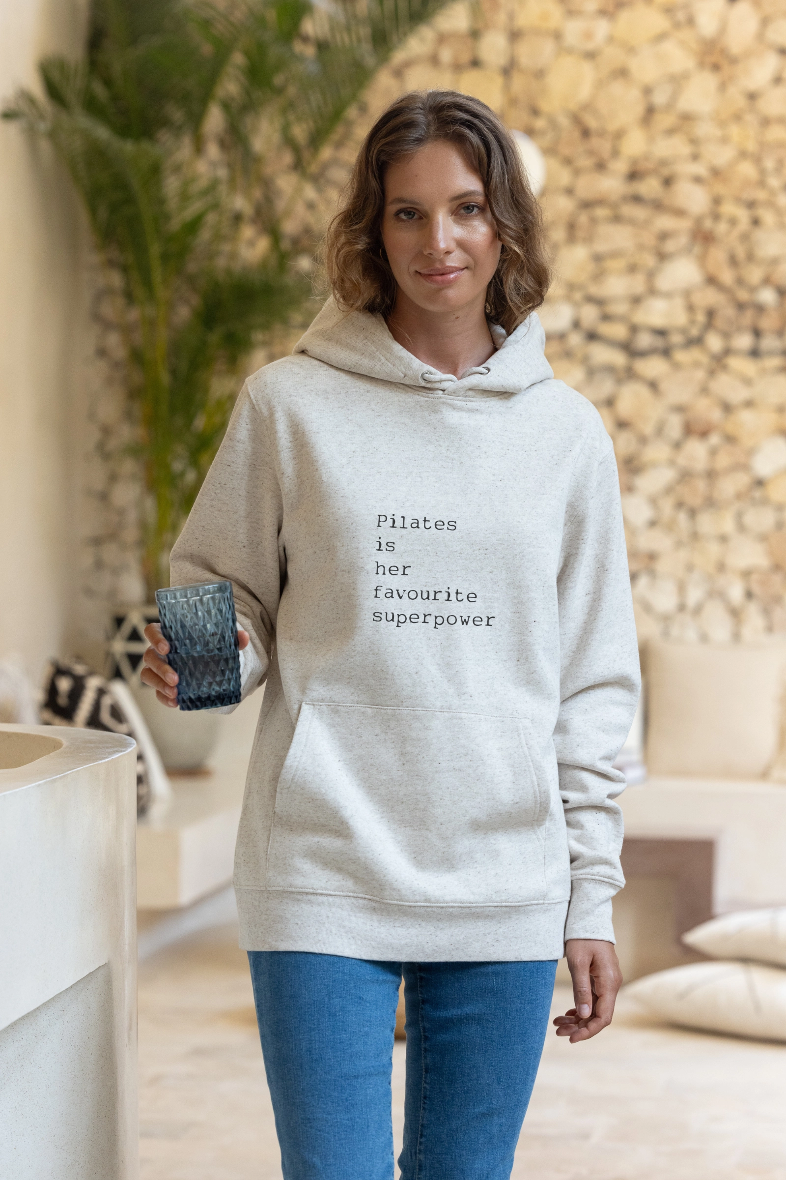 "Pilates Superpower" Luxury Hoodie
