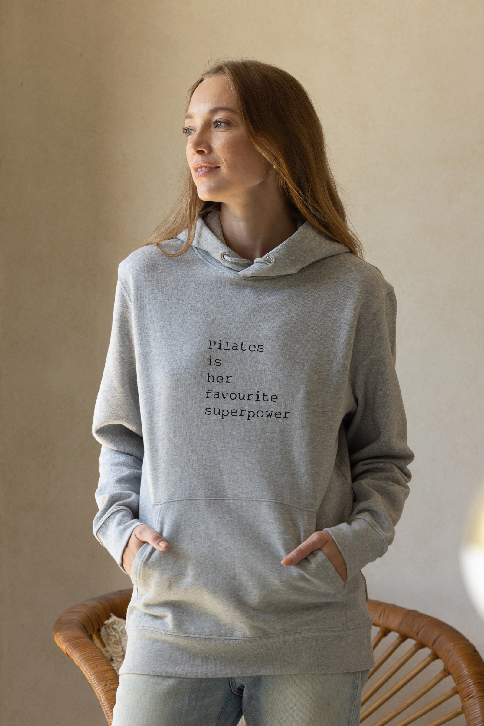 "Pilates Superpower" Luxury Hoodie