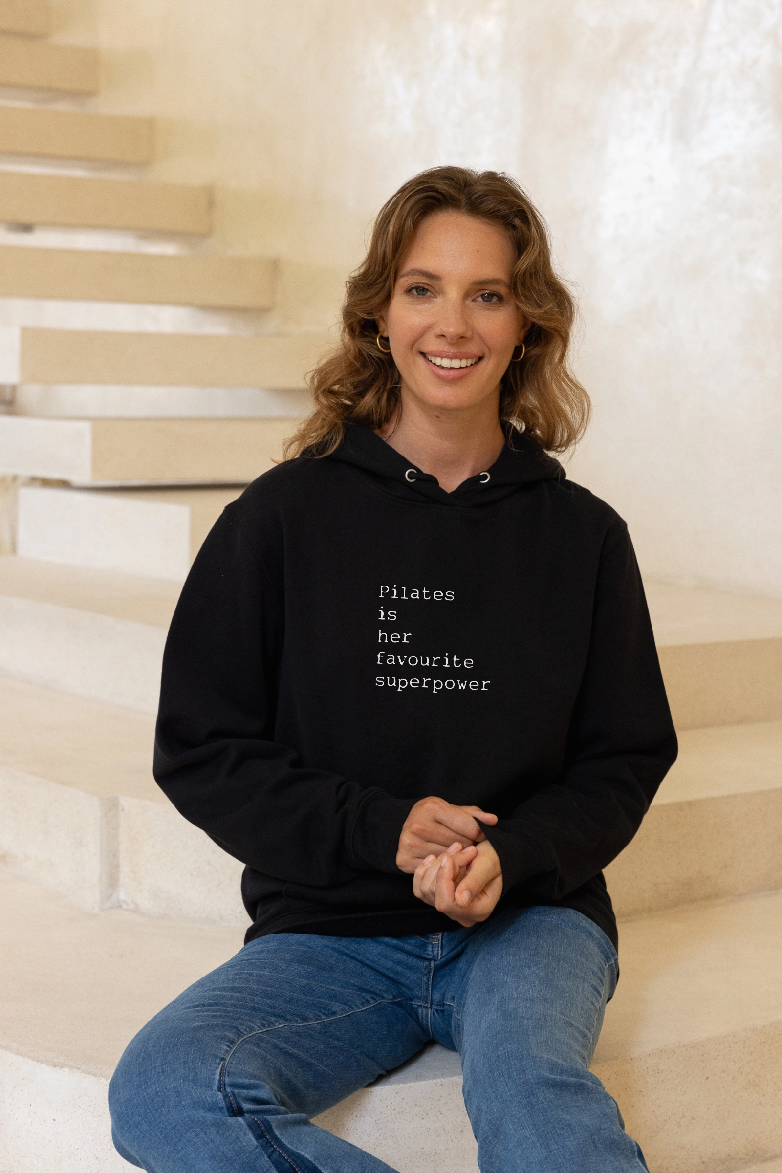 "Pilates Superpower" Luxury Hoodie
