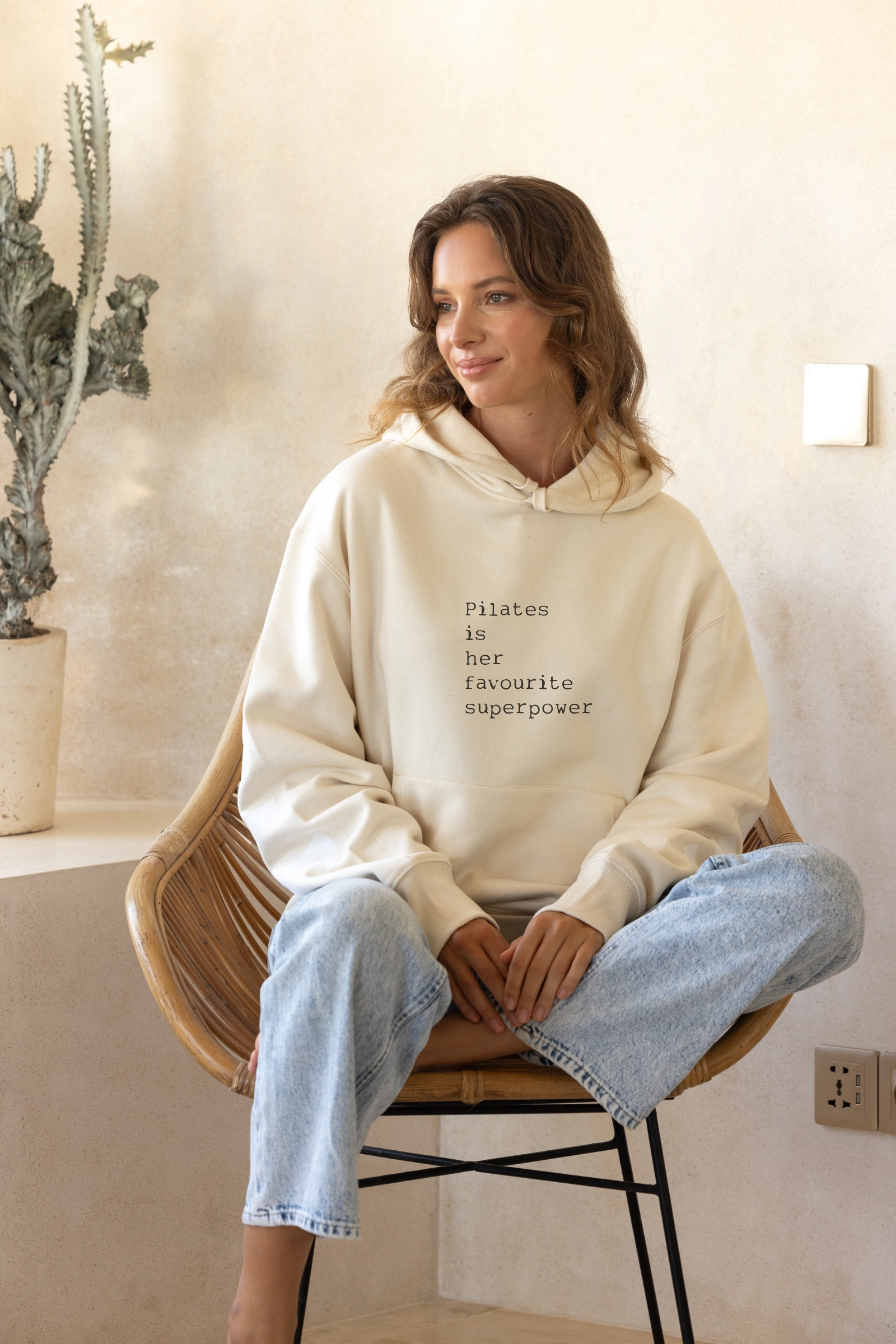 "Pilates Superpower" Luxury Hoodie