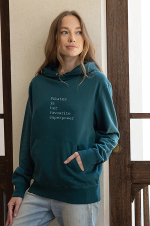 "Pilates Superpower" Luxury Hoodie