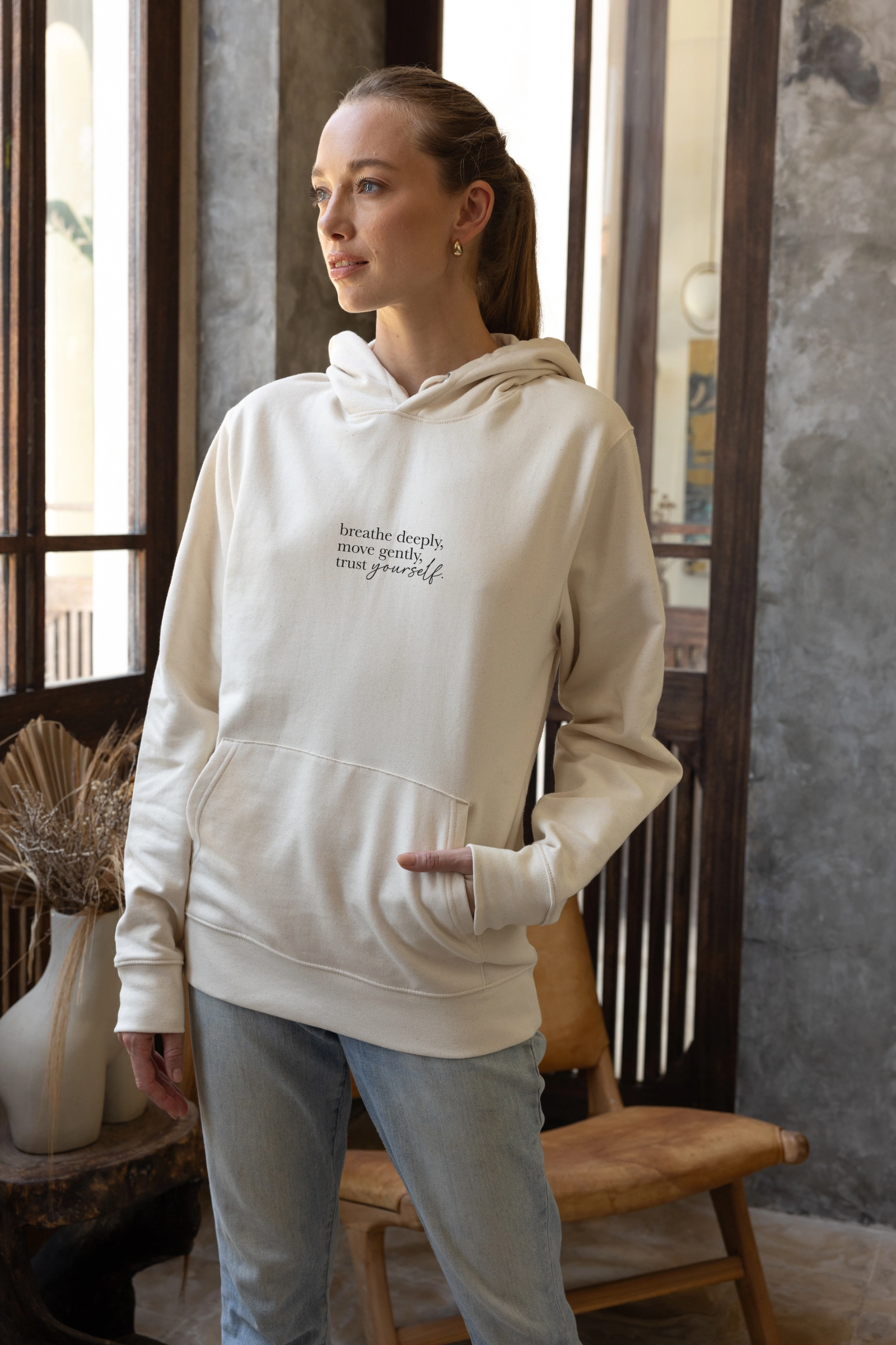"Trust yourself" Luxury Hoodie