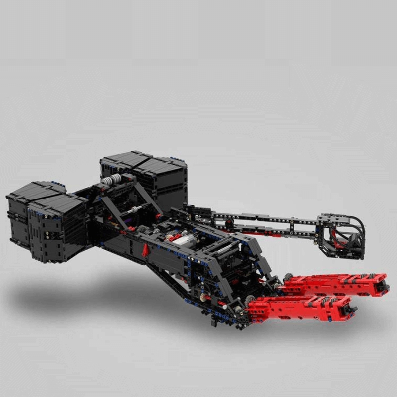 Red Edition Remote Controlled Crane 9176pcs