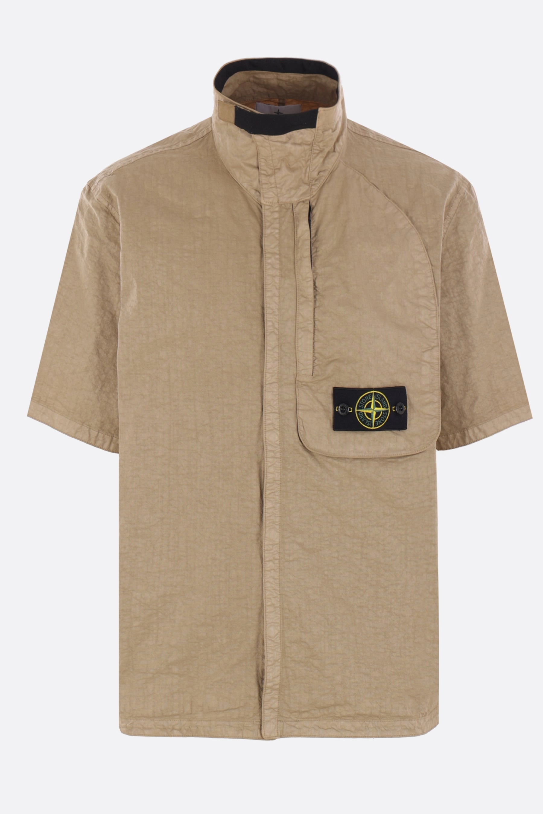 short-sleeve shirt in nylon