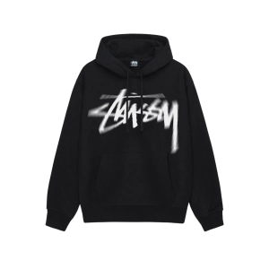 Stüssy Dizzy Stock Hoodie Black