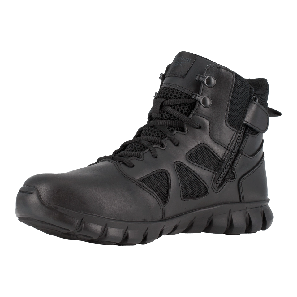 Tactical Boot with Side Zipper