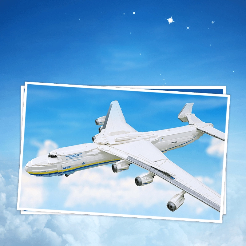 The Ultimate Antonov 225 With Stand 5349pcs