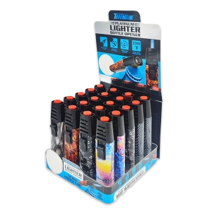 Torch Stick Bottle Opener Lighter - 20 Pieces Per Retail Ready Display 25101