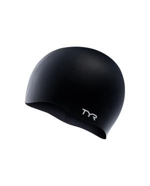 TYR Wrinkle-Free Junior Silicone Swim Cap