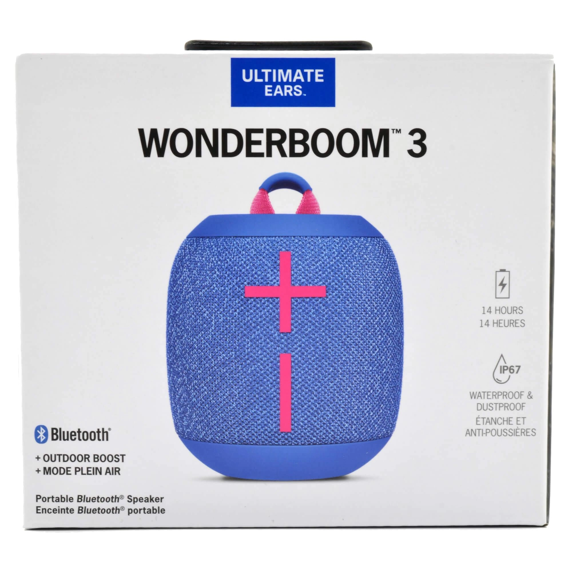 Ultimate Ears WONDERBOOM 3 Bluetooth Mini Speaker Performance Blue | 984-001808