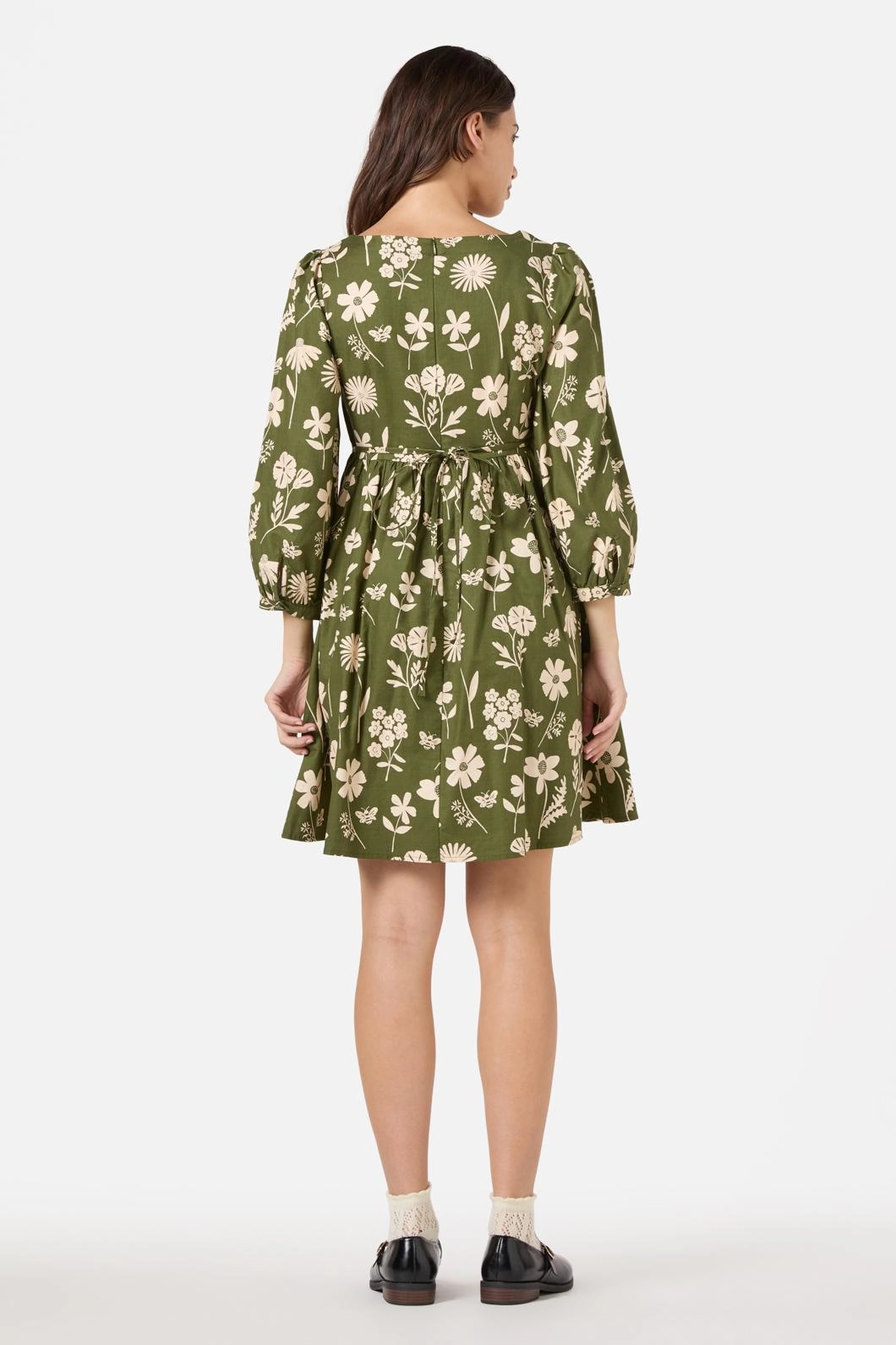 Variety Fleur 3/4 Sleeve Dress