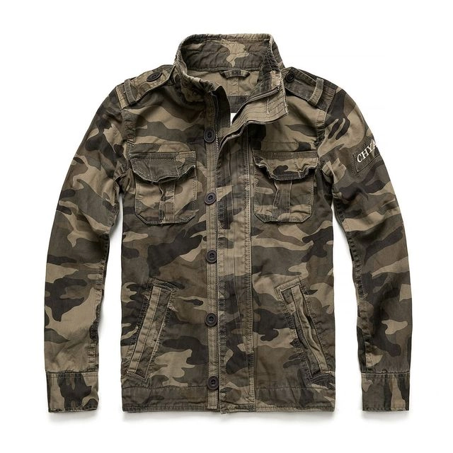 West Louis™ Military Tactical Camouflage Jacket